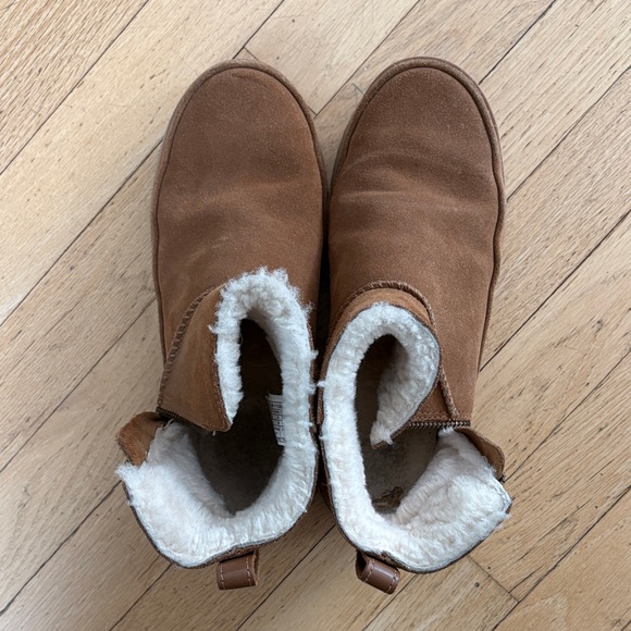 UGG Chestnut Suede Mini Boots - Picture 4 of 6